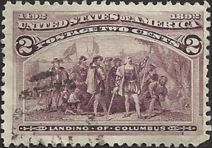 # 231 BROWN VIOLET USED LANDING OF COLUMBUS SCV-0.30