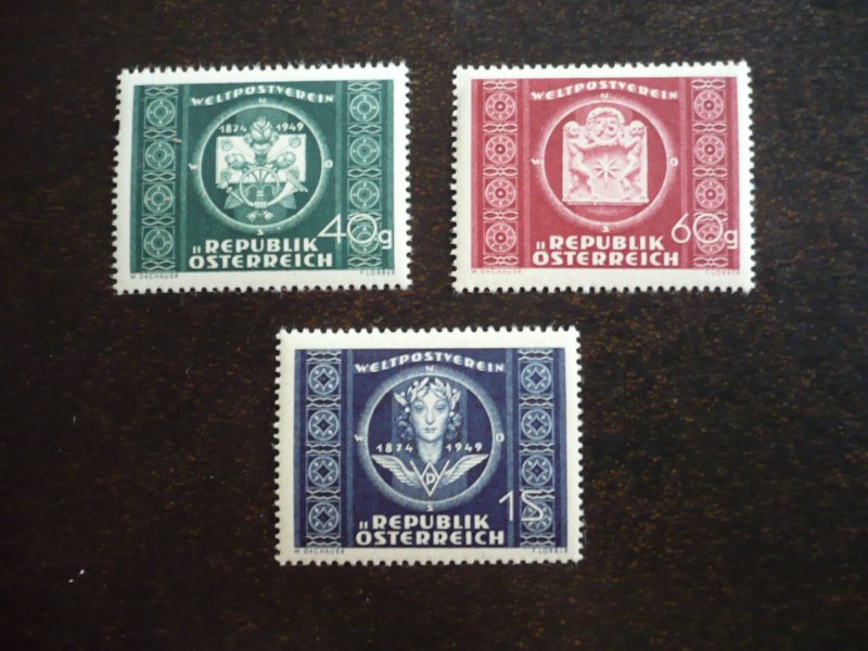 Stamps - Austria - Scott# 565-567 - Mint Never Hinged Set of 3 Stamps