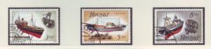 Faroe Islands Sc 158-0  1987 Fishing Trawlers stamps used