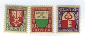 Switzerland SC B12-B14 Mint F-VF SCV$10.00...Take a Look!
