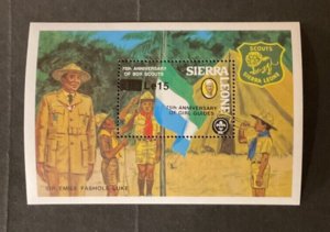 Stamps Sierra Leone Scott #698 never hinged
