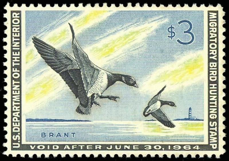 RW30, Mint DUCK STAMP - VF-XF OG NH - Post Office Fresh Cat $115.00