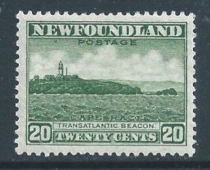 Newfoundland #196 MH 20c Cape Race