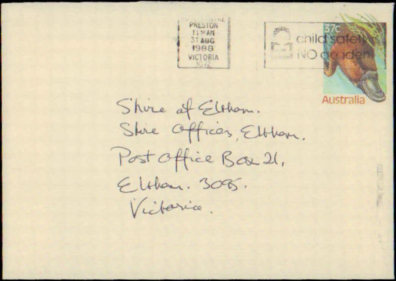 Australia, Postal Stationery, Animals