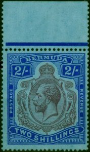 Bermuda 1927 2s Purple & Bright Blue-Pale Blue SG88 V.F MNH