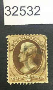 US STAMPS #157 USED LOT #32532