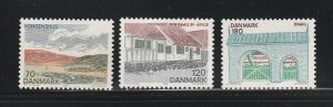 Denmark 616-617, 619 MH Various