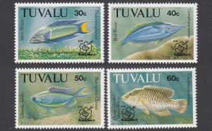 Tuvalu 629-632 MNH CV $6.90