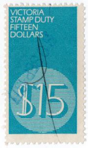 (I.B) Australia - Victoria Revenue : Stamp Duty $15