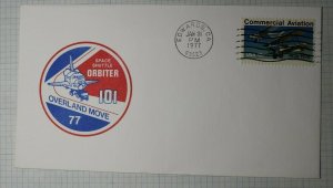 Space Shuttle Orbiter 101 Overland Move Edwards CA 1977 Space Cover