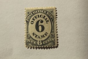 US OFFICIAL O50 MINT HINGED