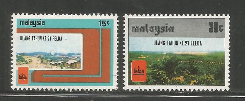 MALAYSIA, 153-154, MNH, 21 FELDA