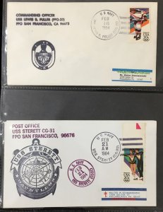 USA Ships Paquebot + SIgned Covers Cards (Apx 35) UK1258