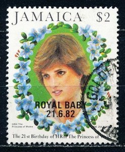 Jamaica #543 Single Used