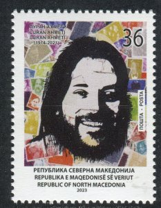 385 - NORTH MACEDONIA 2023 - Luran Ahmeti - Albanian Actor of Theatre - MNH