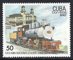 Cuba 3252 MNH LOCOMOTIVE Z4-144