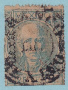 MEXICO 68a  USED - NO PERIOD AFTER 50 - NO FAULTS VERY FINE! - UNS