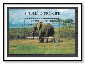 St Thomas #1241 Greenpeace Anniversary S/S MNH