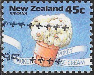 New Zealand 1211 Used - ‭Kiwiana - ‭Hokey Pokey Ice Cream