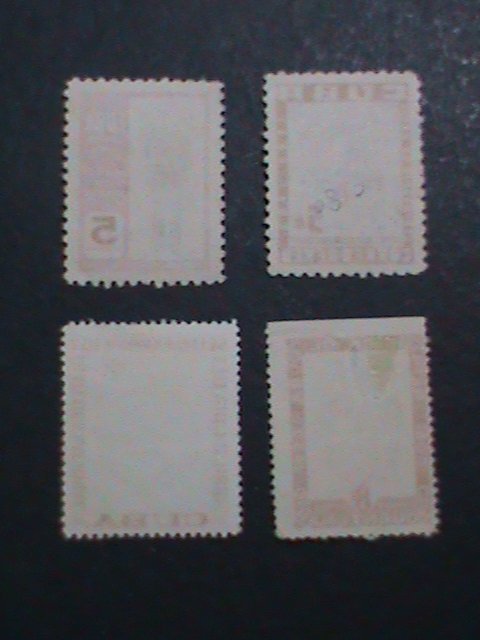 ​CUBA FOUR  VERY OLD USED CUBA-STAMP-VF WE SHIP TO WORLD WIDE AND COMBINE