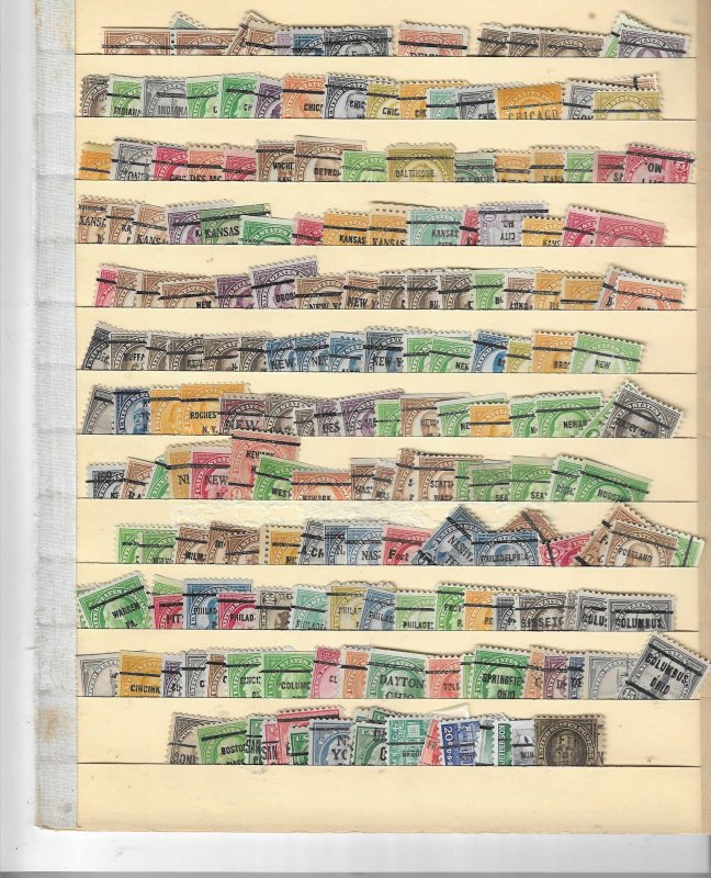 US PRE CANCEL COLLECTION