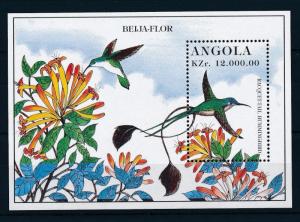 [30998] Angola 1996 Birds Vögel Oiseaux Ucelli  Hummingbird MNH Sheet