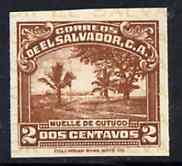 El Salvador 1935 Cutuco Harbour 2c brown unmounted mint i...