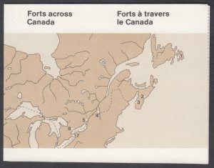 Canada - BK87 Canadian Forts Booklet (1050-1059) - MNH