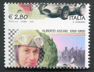 Alberto Ascari horizontal perforated variety shifted
