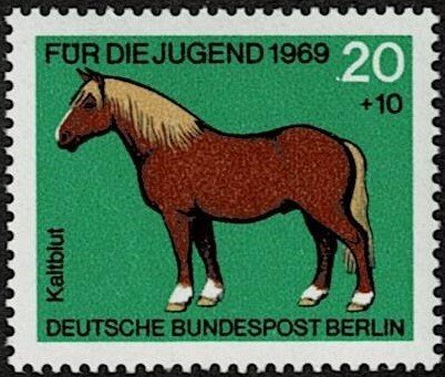 1969 Berlin Scott Catalog Number 9NB62 MNH