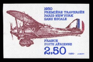 France, 1950-Present #C52 (YT PA43) Cat€84, 1981 First Nonstop Transatlanti...