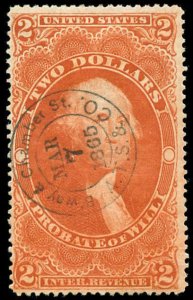 momen: US Stamps #R83c Used Revenue