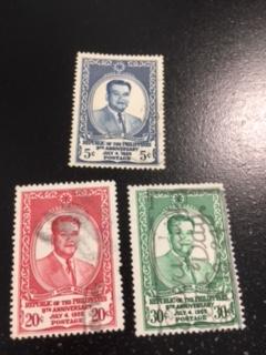 philippines sc 621-623 u cancel
