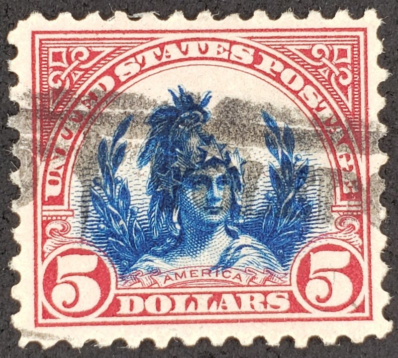 United States, Scott #573, VF used, small thin lower left
