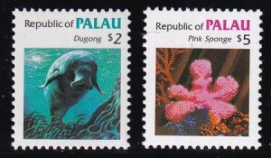 US 20-21 Trust Territories Palau NH VF 1983-84 Definitive Set $2-$5 (1984)