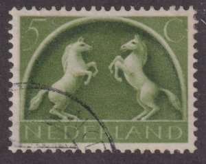 Netherlands 251 Rearing White Horses 1943