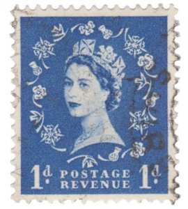 GREAT BRITAIN 1952 - 54. SCOTT # 293. USED