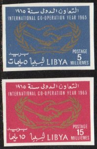 Libya Sc #267-268 MNH Imperforate