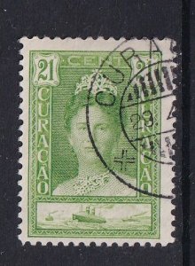 Netherlands Antilles  Curacao #101 used 1930  Wilhelmina 21c