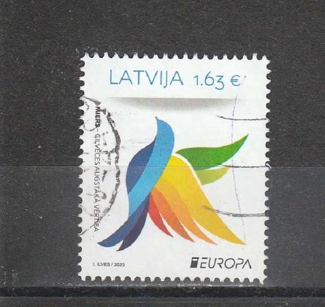 Latvia  Scott#  1132  Used  (2023 Europa)
