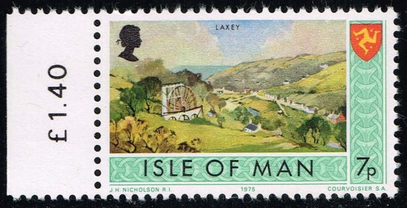 Isle of Man #54 Laxey Village; MNH (0.40)