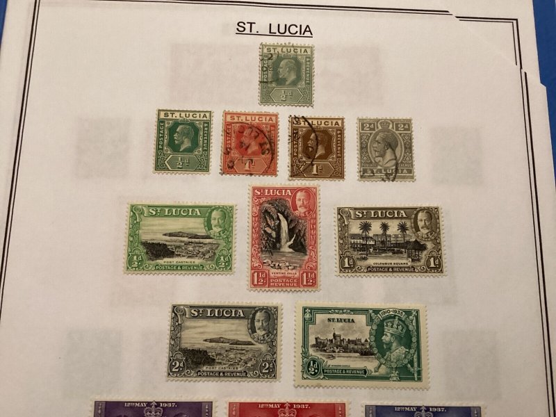 ICOLLECTZONE St Lucia Collection 140 diff (ColA104)