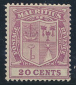 Mauritius  SG 221  SC#  178  MVLH   see details & scans -