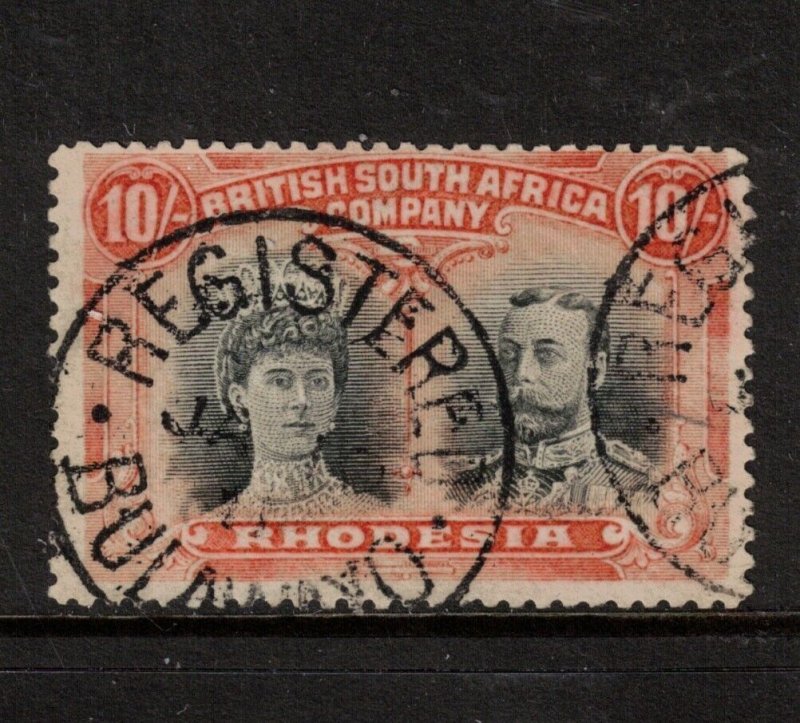 Rhodesia #117 Used Fine With Ideal CDS Cancel