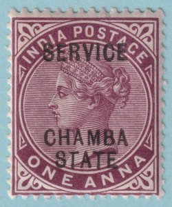 INDIA CHAMBA O2 MINT NEVER HINGED OG* NO FAULTS VERY FINE! - TQZ