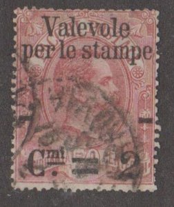 Italy Scott #60 Stamp - Used Single