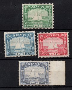 Aden 1937 DHOW mint MH collection (average) WS32422