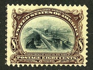 U.S. #298 MINT OG LH