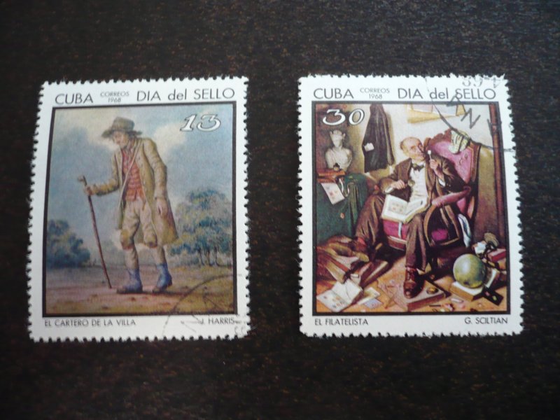 Stamps - Cuba - Scott# 1331-1332 - Used Set of 2 Stamps