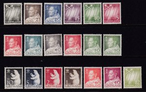 Greenland 48-65 MNH VF